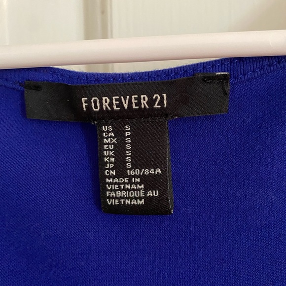 COPY - Forever 21 Blue Maxi dress - Picture 2 of 2